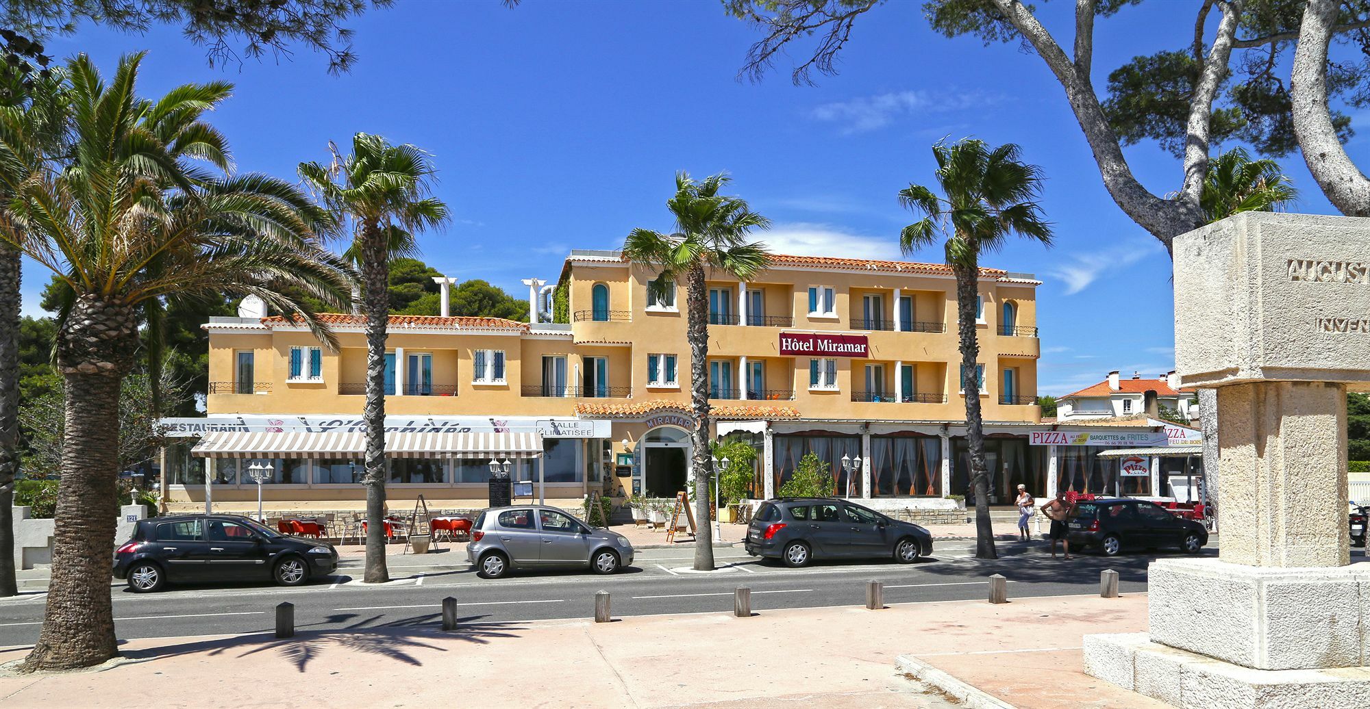 Hotel Restaurant Miramar L'Orchidee La Ciotat Exterior photo